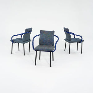 1993 Mandarin Chair by Ettore Sottsass for Knoll Steel, Foam, Padding, Wood, Plastic