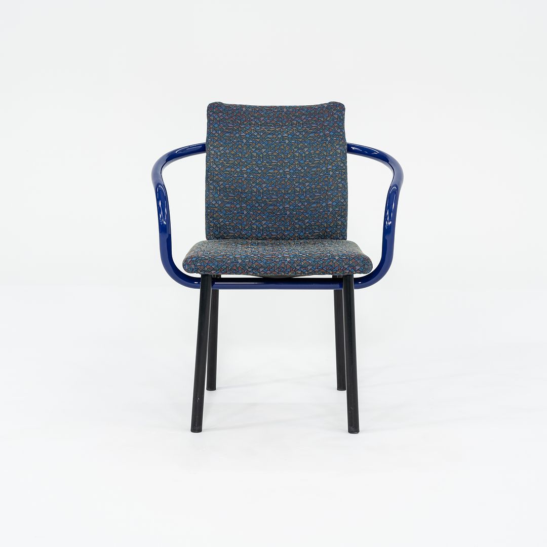 1993 Mandarin Chair by Ettore Sottsass for Knoll Steel, Foam, Padding, Wood, Plastic