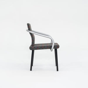 1990s Mandarin Chair by Ettore Sottsass for Knoll Steel, Foam, Padding, Wood, Plastic