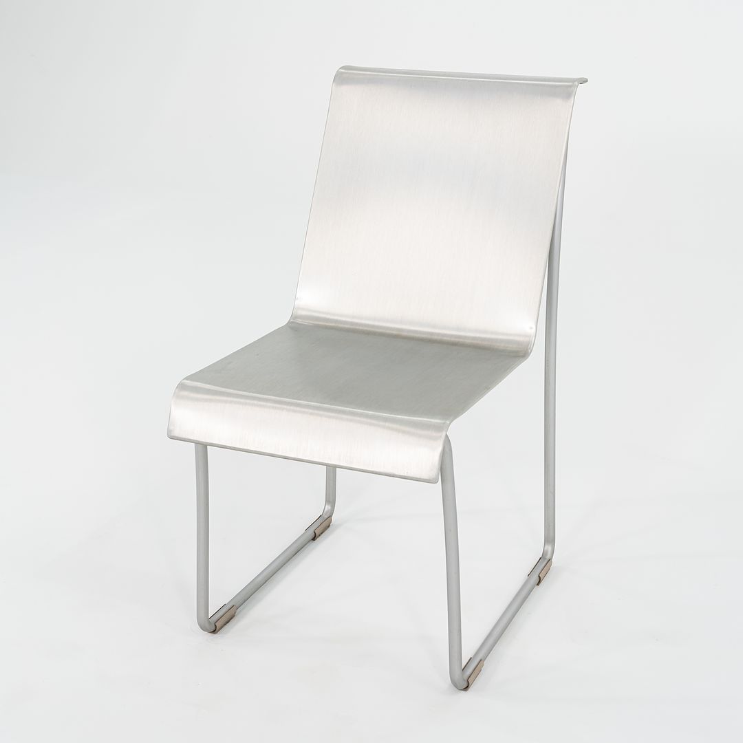 C. 2004 Frank Gehry for Emeco Superlight Chairs in Brushed Aluminum 3x Available