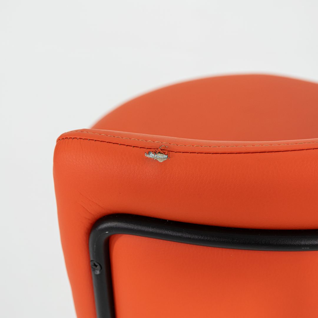 C. 2022 Grazia & Co Diiva Swivel Counter Stool in Orange 7x Available