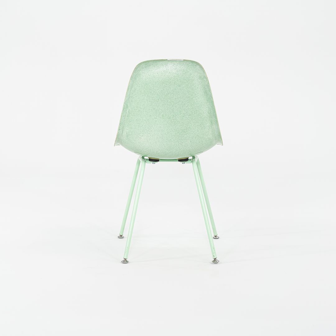 2010s Modernica Eames Fiberglass Side Shell Chairs in Green 7x Available