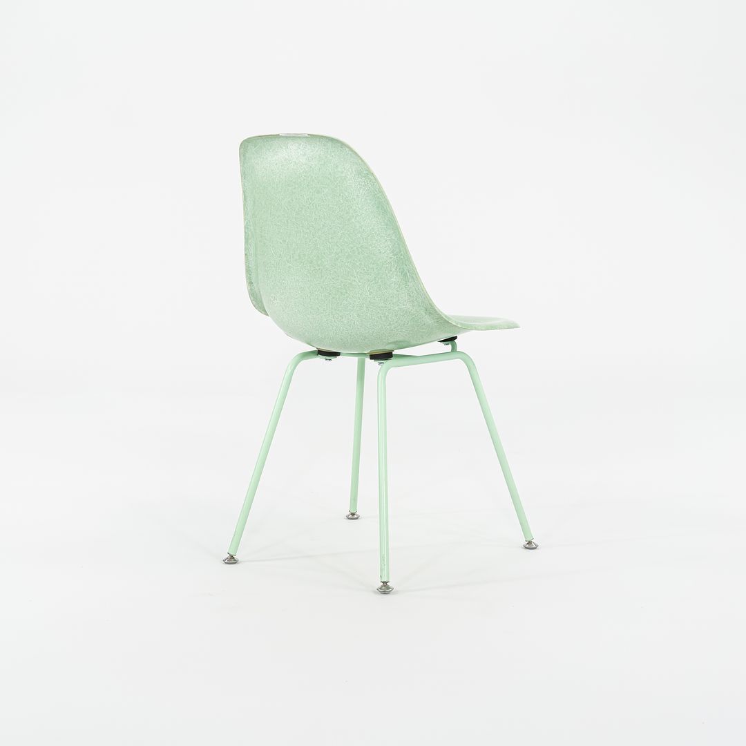 2010s Modernica Eames Fiberglass Side Shell Chairs in Green 7x Available