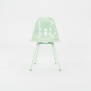 2010s Modernica Eames Fiberglass Side Shell Chairs in Green 7x Available