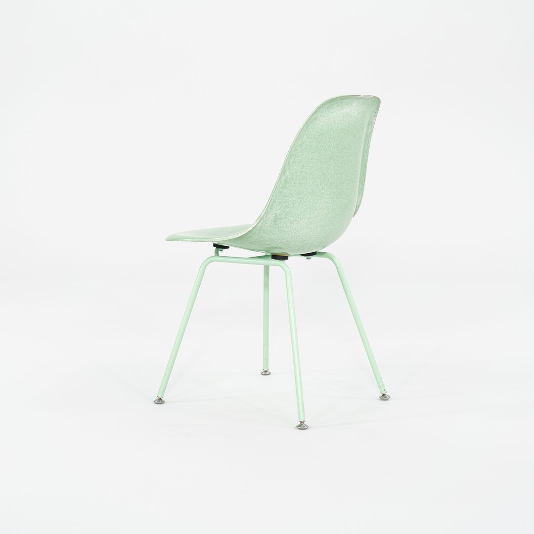 2010s Modernica Eames Fiberglass Side Shell Chairs in Green 7x Available