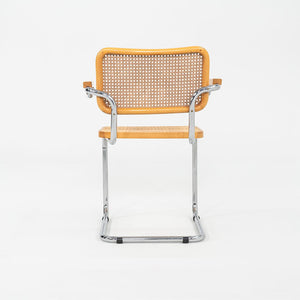 C. 1980s Cesca B64 Dining Arm Chair by Marcel Breuer for Thonet, 7x Available