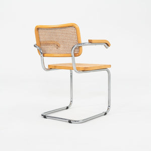 C. 1980s Cesca B64 Dining Arm Chair by Marcel Breuer for Thonet, 7x Available