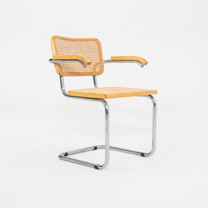 C. 1980s Cesca B64 Dining Arm Chair by Marcel Breuer for Thonet, 7x Available