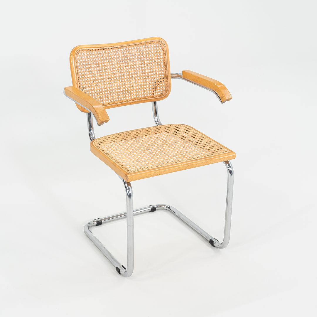 C. 1980s Cesca B64 Dining Arm Chair by Marcel Breuer for Thonet, 7x Available