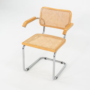 C. 1980s Cesca B64 Dining Arm Chair by Marcel Breuer for Thonet, 7x Available