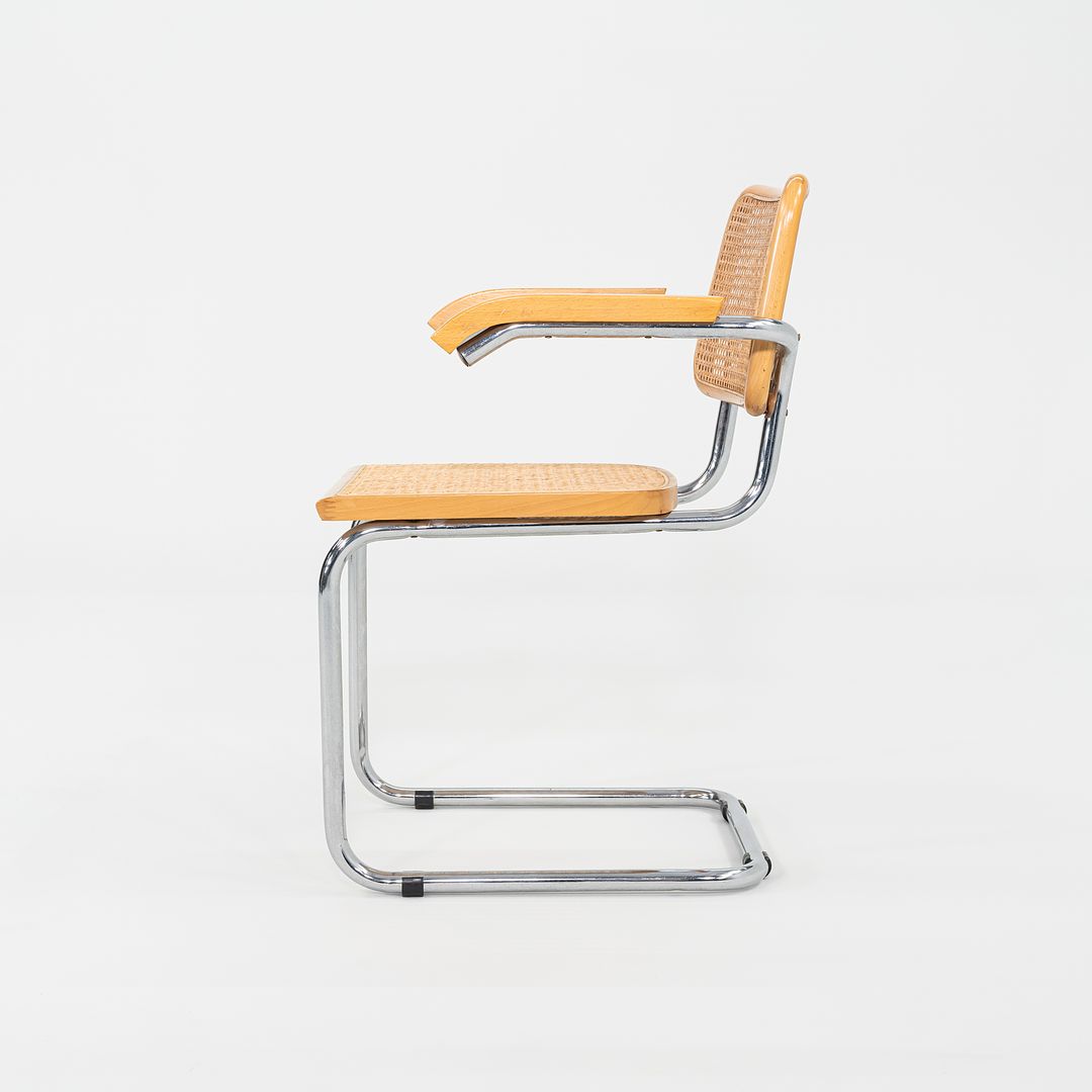 C. 1980s Cesca B64 Dining Arm Chair by Marcel Breuer for Thonet, 7x Available