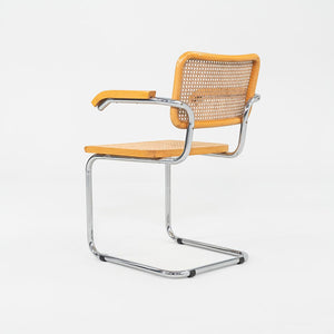 C. 1980s Cesca B64 Dining Arm Chair by Marcel Breuer for Thonet, 7x Available