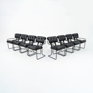 1970s Set of 8 Guido Faleschini Tucroma Armchairs for i4 Mariani + Pace Collection