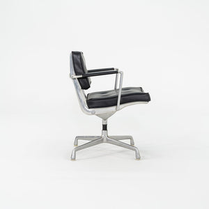 1968 Herman Miller Eames ES102 Intermediate Desk Chair in Black Naugahyde