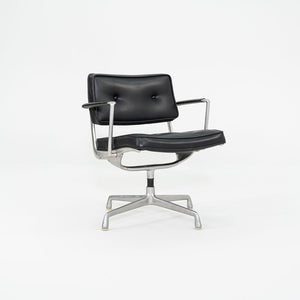 1968 Herman Miller Eames ES102 Intermediate Desk Chair in Black Naugahyde