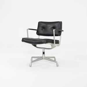 1968 Herman Miller Eames ES102 Intermediate Desk Chair in Black Naugahyde