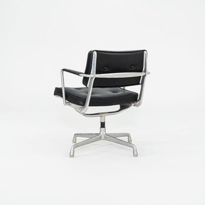 1968 Herman Miller Eames ES102 Intermediate Desk Chair in Black Naugahyde