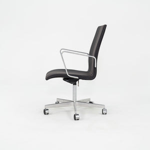 2012 Arne Jacobsen Oxford Low Desk Chair for Fritz Hansen in Fabric 4x Available