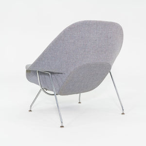 1960s Eero Saarinen for Knoll Womb Lounge Chair and Ottoman for Reupholstery, Model 70L