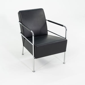 2001 Gunilla Allard for Lammhults Lounge Chair in Black Leather