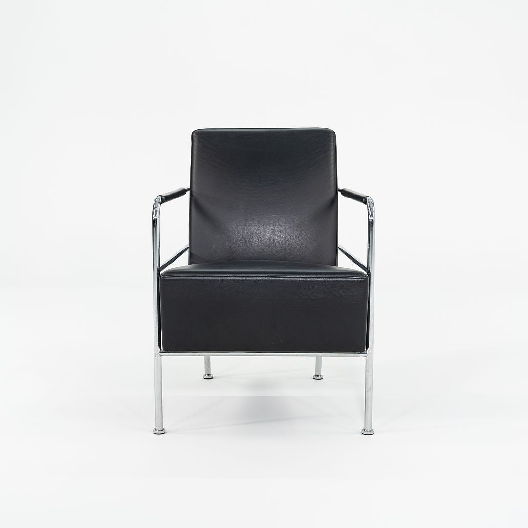 2001 Gunilla Allard for Lammhults Lounge Chair in Black Leather