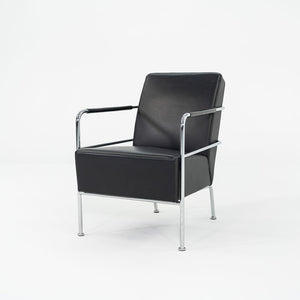 2001 Gunilla Allard for Lammhults Lounge Chair in Black Leather