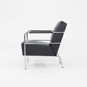 2001 Gunilla Allard for Lammhults Lounge Chair in Black Leather