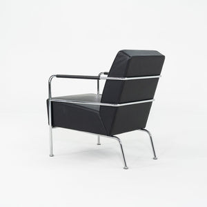 2001 Gunilla Allard for Lammhults Lounge Chair in Black Leather