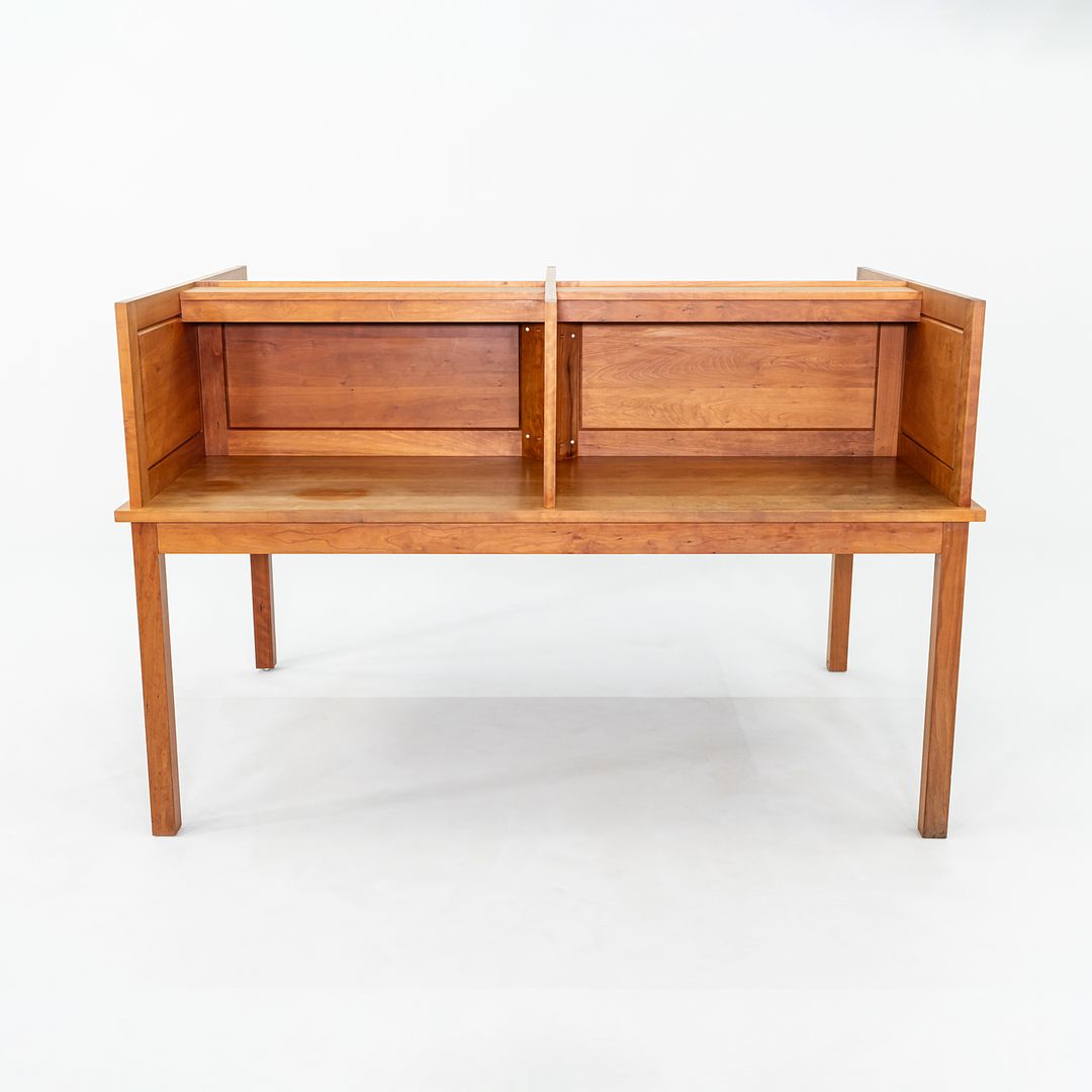 1990 Thomas Moser Library Desk in Solid Cherry Hardwood 72x48 in 2x Available