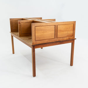 1990 Thomas Moser Library Desk in Solid Cherry Hardwood 72x48 in 2x Available