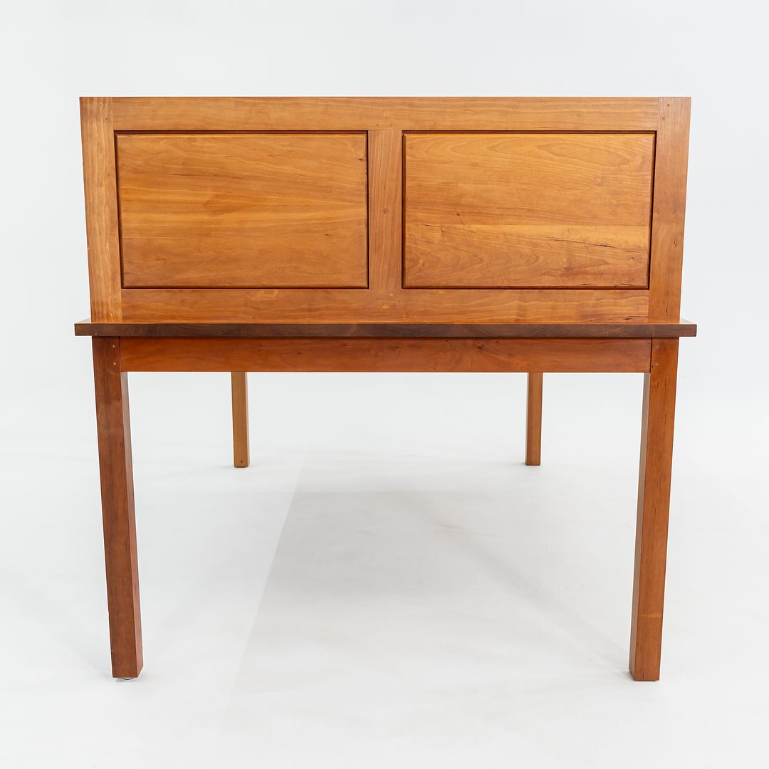 1990 Thomas Moser Library Desk in Solid Cherry Hardwood 72x48 in 2x Available