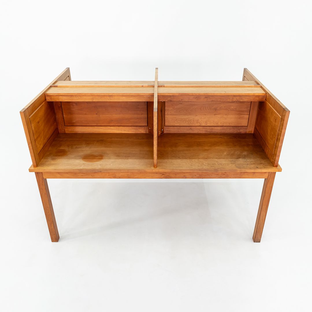 1990 Thomas Moser Library Desk in Solid Cherry Hardwood 72x48 in 2x Available