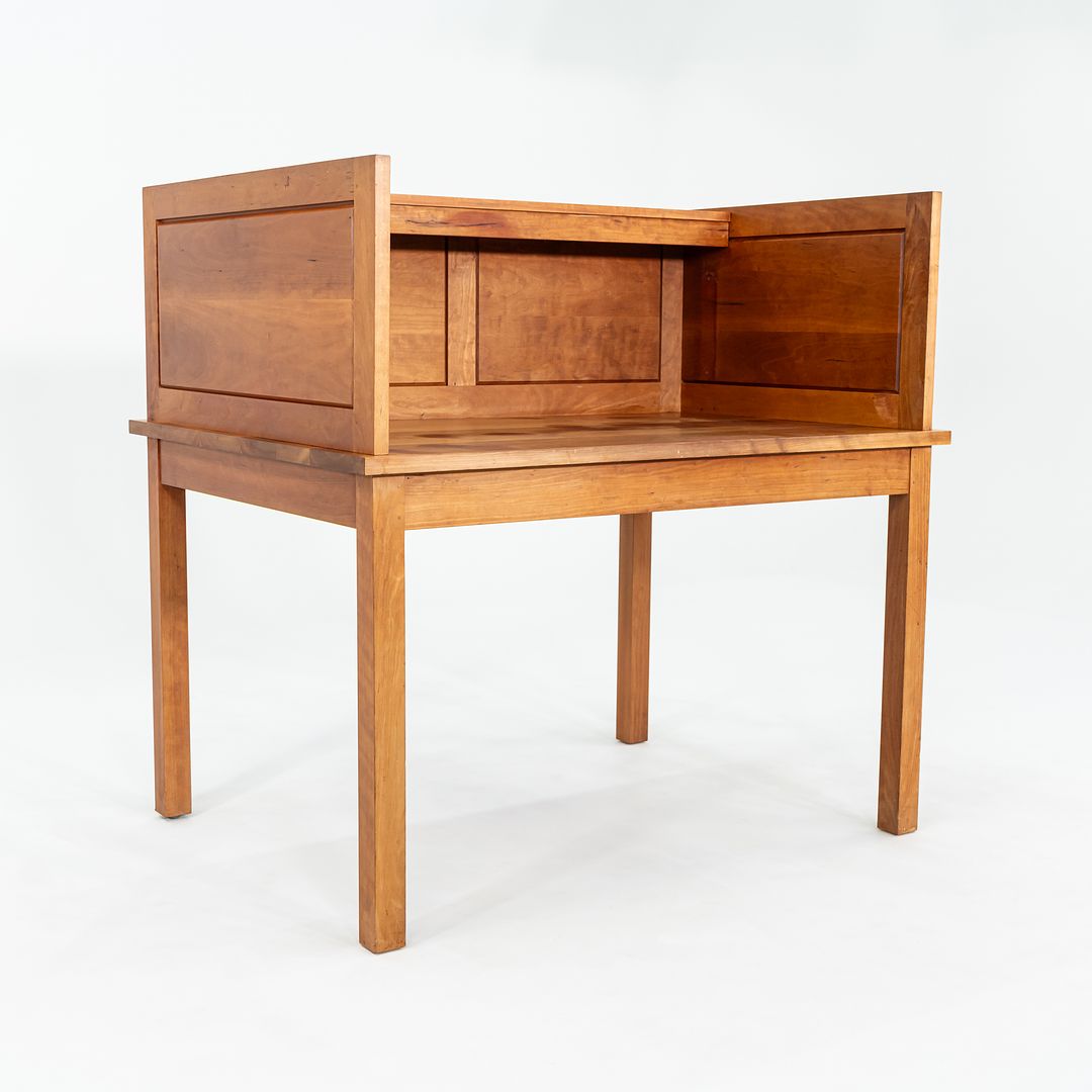 1990 Thomas Moser Library Desk in Solid Cherry Hardwood 48x37 in