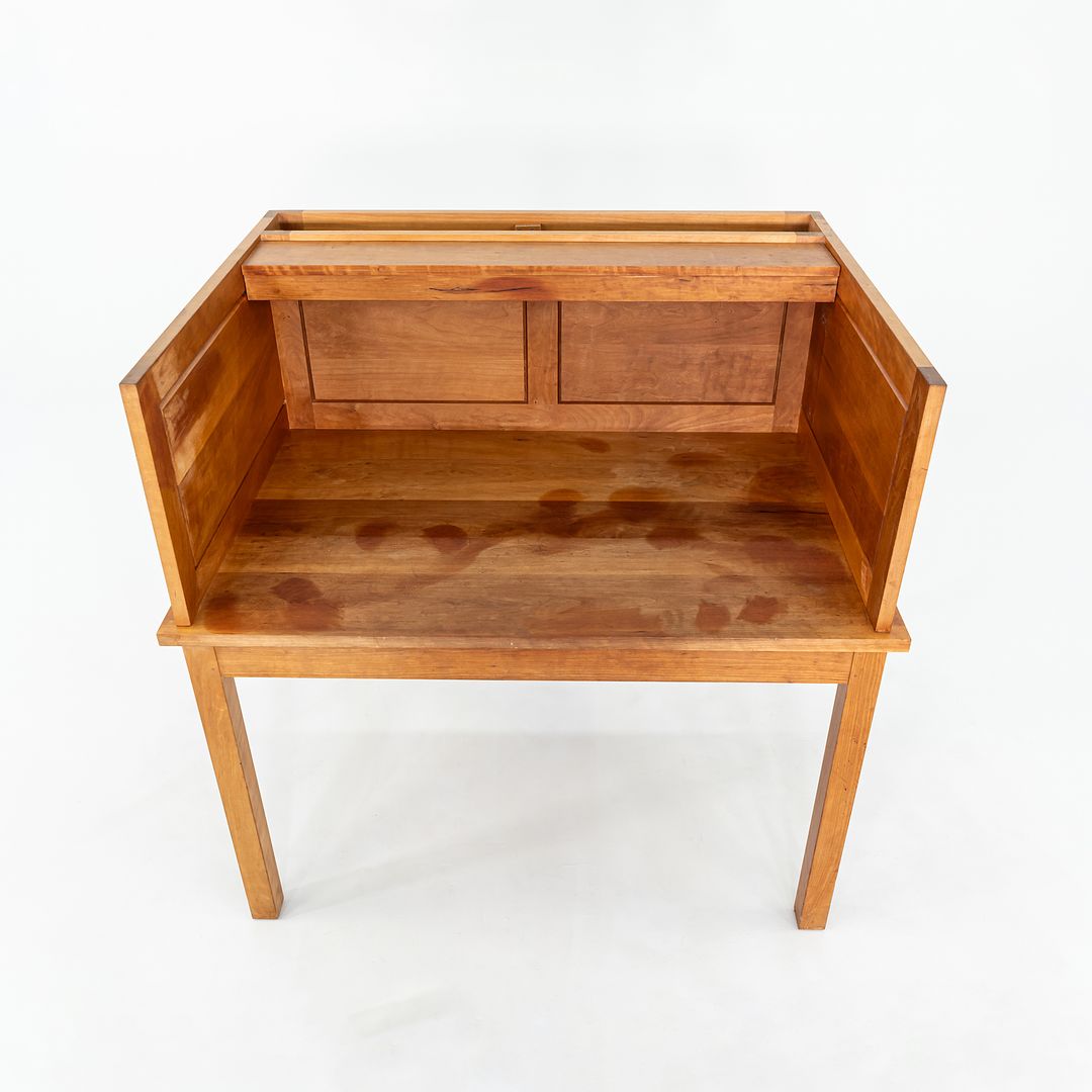 1990 Thomas Moser Library Desk in Solid Cherry Hardwood 48x37 in