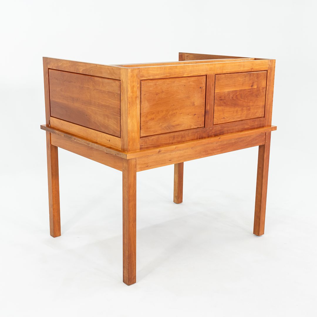 1990 Thomas Moser Library Desk in Solid Cherry Hardwood 48x37 in