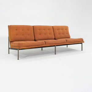 1950s Florence Knoll Parallel Bar System Three Seat Sofa for Reupholstery