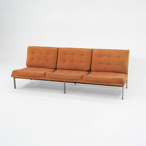 1950s Florence Knoll Parallel Bar System Three Seat Sofa for Reupholstery