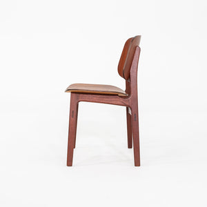 1950s Set of Six Borge Mogensen No. 155 Dining Chairs for Soborg Mobler in Teak