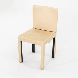 2005 Paolo Piva for B&B ltalia Arcadia Dining Side Chair in Tan Leather 12+ Available