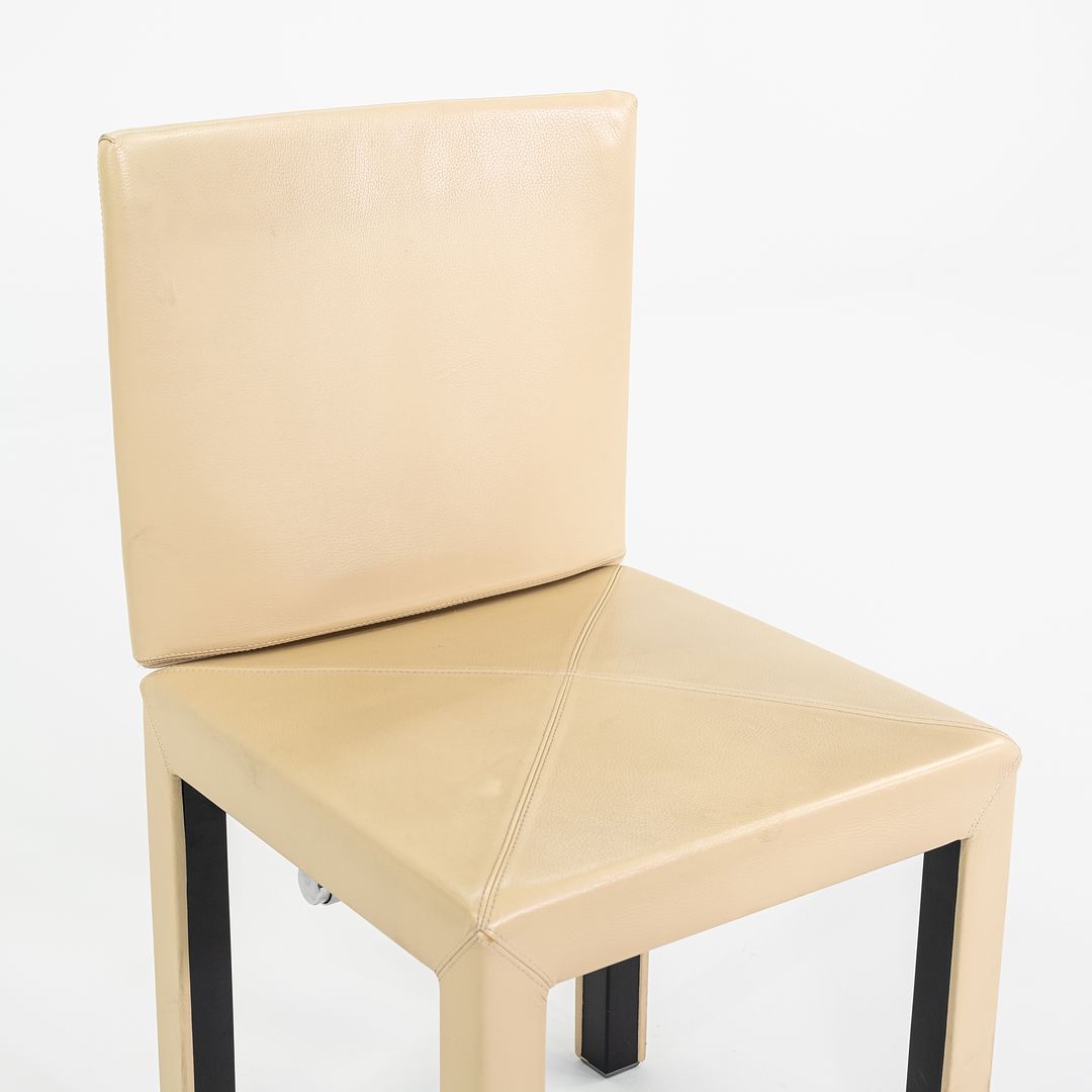 2005 Paolo Piva for B&B ltalia Arcadia Dining Side Chair in Tan Leather 12+ Available