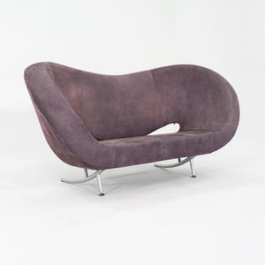 2004 Ron Arad for Moroso Victoria and Albert Sofa in Purple Leather 6x Available