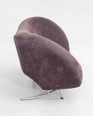 2004 Ron Arad for Moroso Victoria and Albert Sofa in Purple Leather 6x Available