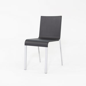 2002 Maarten van Severen for Vitra .03 Stacking Dining Side Chairs in Black 7x Available