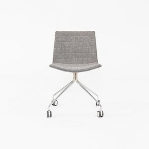 2020 Lievore Altherr Molina for Arper Catifa Armless Desk Chairs in Grey Fabric 4x Available