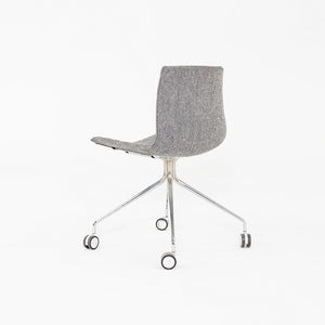 2020 Lievore Altherr Molina for Arper Catifa Armless Desk Chairs in Grey Fabric 4x Available