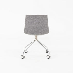 2020 Lievore Altherr Molina for Arper Catifa Armless Desk Chairs in Grey Fabric 4x Available