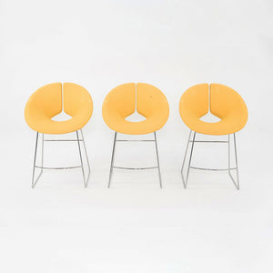 2005 Patrick Norguet for Artifort Apollo Counter Stool in Yellow Fabric 6x Available