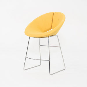 2005 Patrick Norguet for Artifort Apollo Counter Stool in Yellow Fabric 6x Available