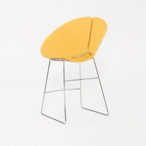 2005 Patrick Norguet for Artifort Apollo Counter Stool in Yellow Fabric 6x Available