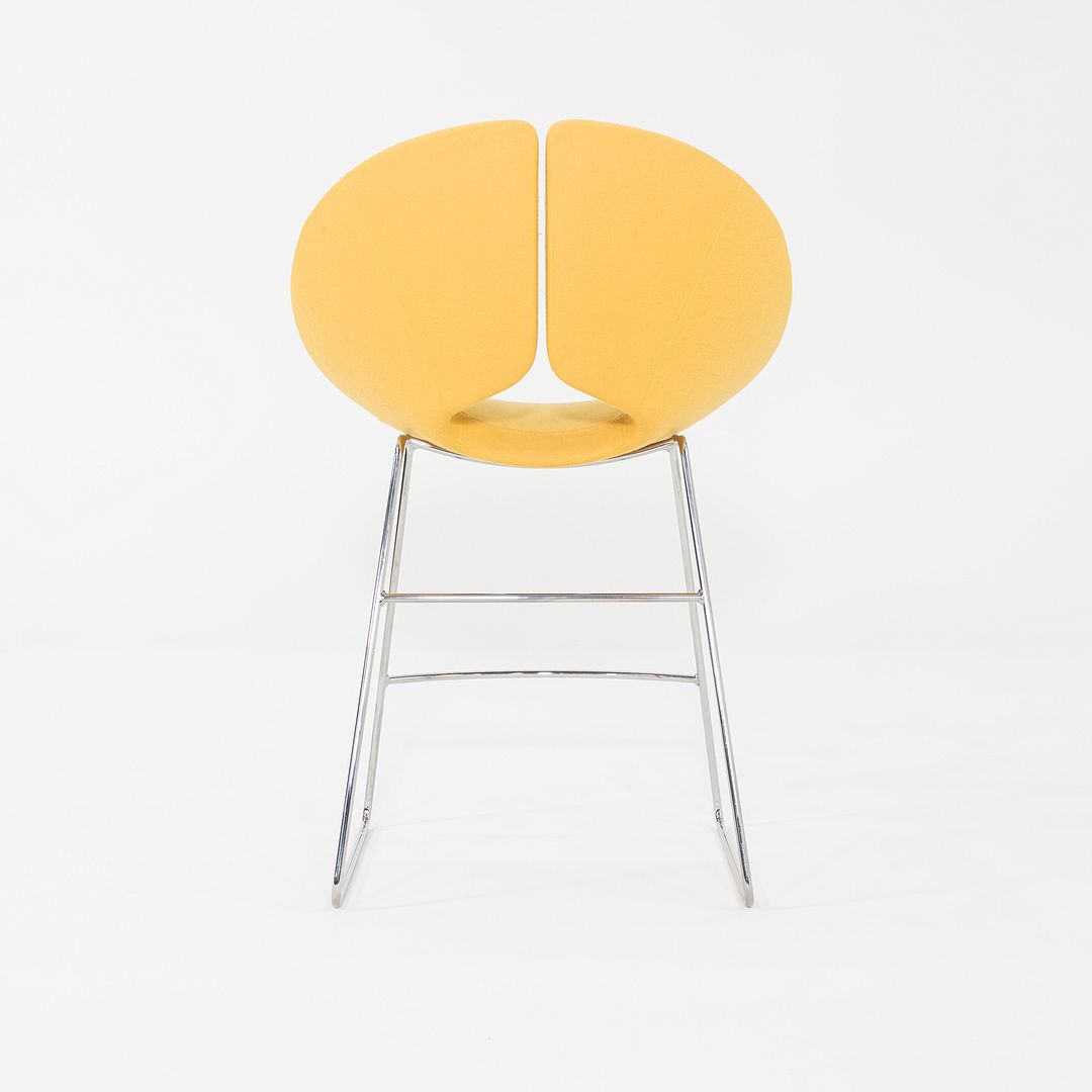 2005 Patrick Norguet for Artifort Apollo Counter Stool in Yellow Fabric 6x Available